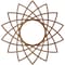 Ekena Millwork Eleanor Wood Fretwork Pierced Ceiling Medallion, Walnut, 22"OD x 8 1/2"ID x 3/8"T CMWP22X22X0375EAWA - alternate 3